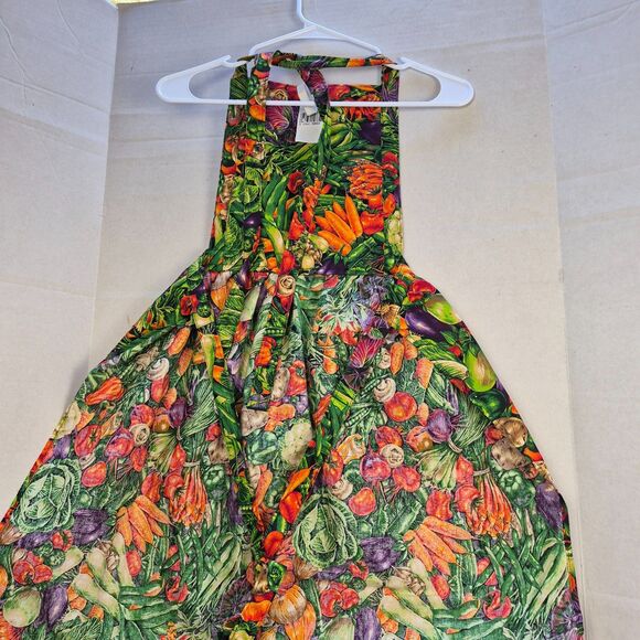Now Designs by San Francisco Ca. Multi-color Vegetable Apron. - Picture 6 of 9